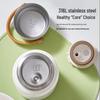 SUPOR 316L Stainless Steel Dual-Drink Insulated Bottle