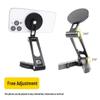 double-sided magnetic portable stand