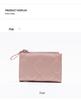 Women's Multifunctional Large Capacity Wallet - Solid Color, Small Diamond Design, Multi-Color Card Holder & Coin Purse for Autumn/Winter