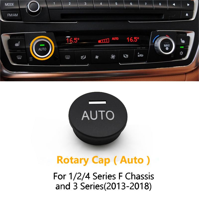 Car Dashboard CAir Conditioner AC Control Button CD Player Key Cap Repair Kit For BMW 1 2 3 4 F Series F20 F21 F22 F23 F30 F32