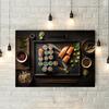 Food and Kitchen Sushi Coffee Moroccan Food Ice Cream Hot Dog Art Posters Canvas Painting Wall Print Picture Home Decor