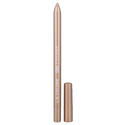 L.A. Colors Gel Eyeliner, CP639 Rose Gold Shimmer, 1.5 G (0.05 Oz)