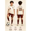 Spain Fans Football Jersey 2‑Piece Set Harajuku Style Summer T‑Shirt And Shorts Sportswear Kit For Kids