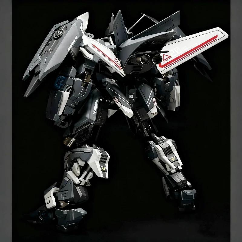XWS J20 Dragon Soul Fighter Cangwei Alloy Mecha Assembly Model Kit Action Figures Desktop Decoration Doll Boys' Puzzle Toys Gift