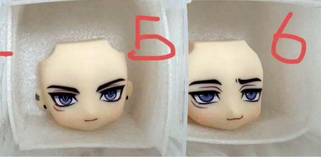 [USED] Genshin Impact Riot Sri Nendoroid Obitsu Head and Face 2-Piece Figure