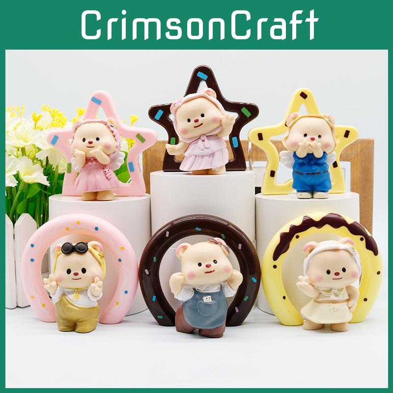 Butter Bear Creative Pvc Collectible For Home Office And Gift Ideas