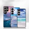 Hülle für Samsung Galaxy A07 A13 A12 A14 A23 A42 A50 A51 A52 A53 A70 A71 A72 A21S A04 Note 20 9 8 10 Hülle Meeresstrand Reise Ozean