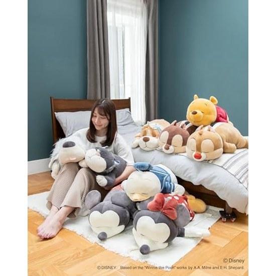 Ribuhato Dakimakura Polyester Disney Mochihagu Pooh L Size W43xD53xH24cm