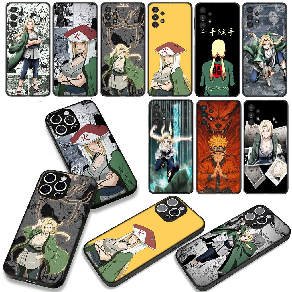 Cover for Samsung Galaxy A36 A17 A26 A07 A35 A54 A53 A13 A33 A34 S8 S9 S20 S21 FE S10 Plus Phone Case Tsunade Narutos Wallpaper