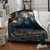 1pc Game of Thrones Blanket Lightweight Flannel Throw for Sofa Bed Travel Camping Livingroom Office Couch Chair 1143KK
