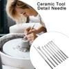 8Pcs Professional Pottery Clay Sculpting Tool Pottery Clay Wire Cutter Sculpting Tool Clay Pottery Carving Tool Ceramic