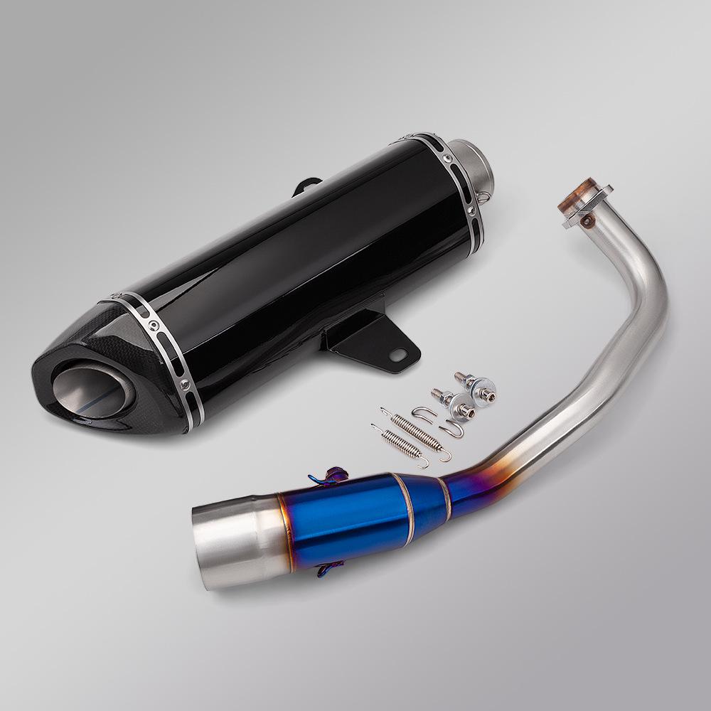 Forza 350 Front and Rear Exhaust Muffler Set (2021-2024) for Motorcycle Scooter Modification