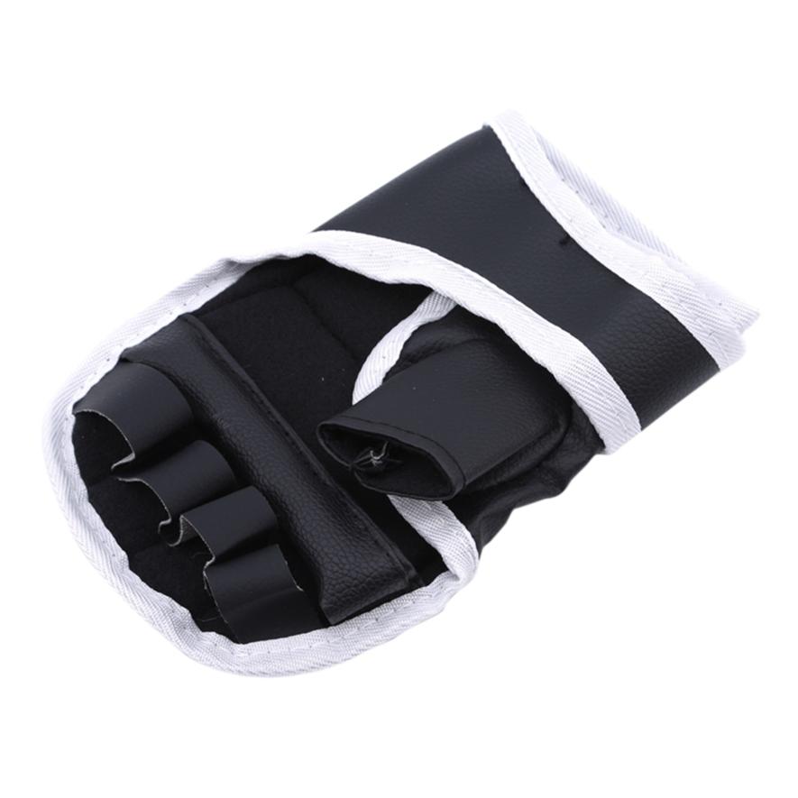 Sanda-Handschuhe für den Kampf gegen Juvenile-Boxsack-Training, Halbfinger-Boxhandschuhe für Erwachsene