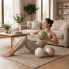 22 cm Pilates Ball Soft Fitness Pilates Ball Household Yoga Ball  Yoga