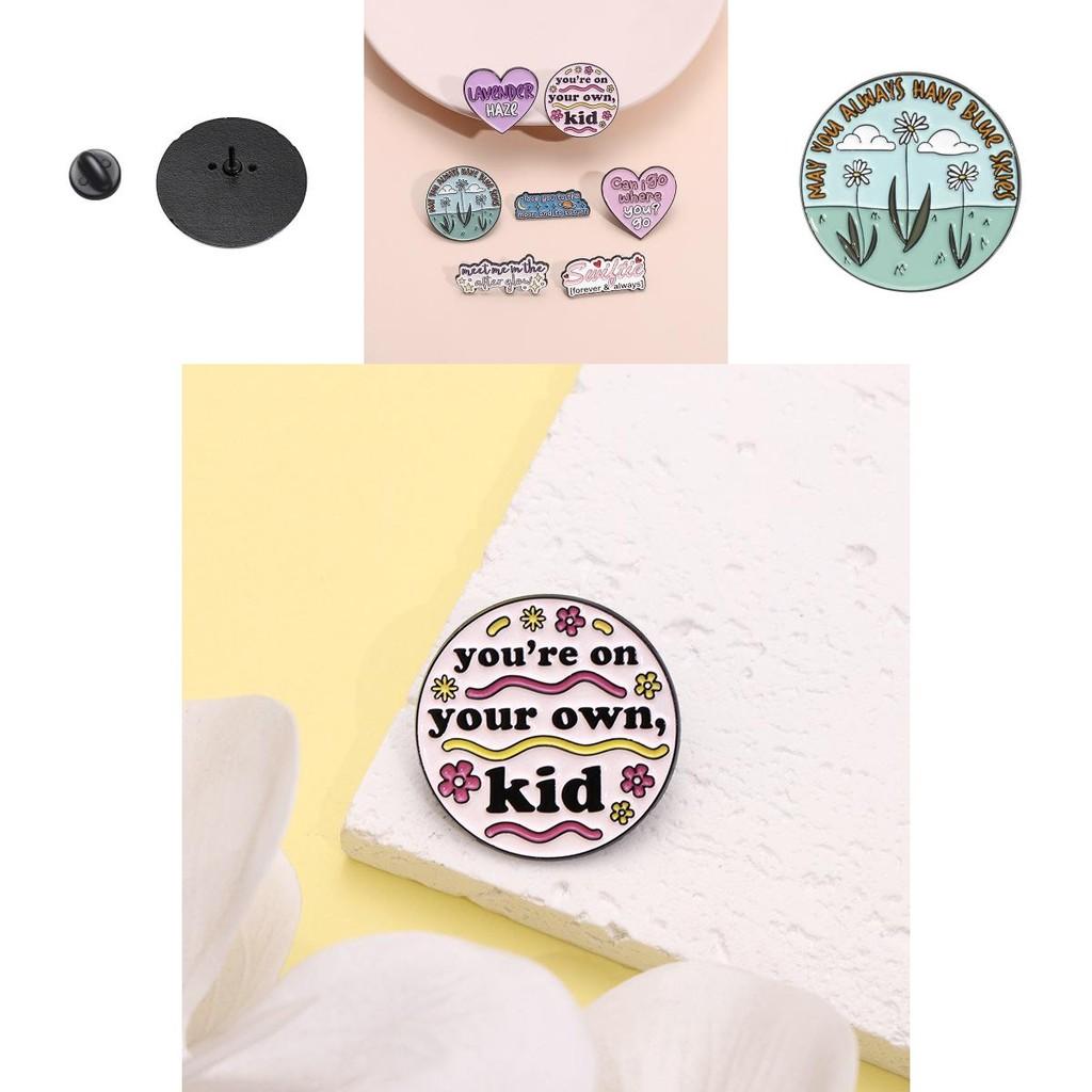 Unique Alloy Cartoon Character Brooch Qhxz3004-3010 Eye-catching Decorative Piece For All