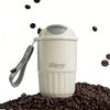 Tazza da caffè thermos con rivestimento in ceramica da 410 ml, a doppia parete in acciaio inossidabile, isolata sottovuoto, per caffè, tazza termica, tumbler, regalo