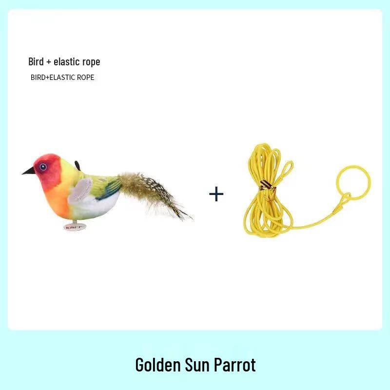 Kätzchen Zahnen Feder Reizspielzeug - Kratzfest & Selbstbeschäftigung Langeweile Vertreibung