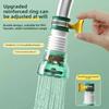 New Kitchen Faucet Splash Guard Universal Extender with Filter Nozzle for Kitchen and Dormitory
