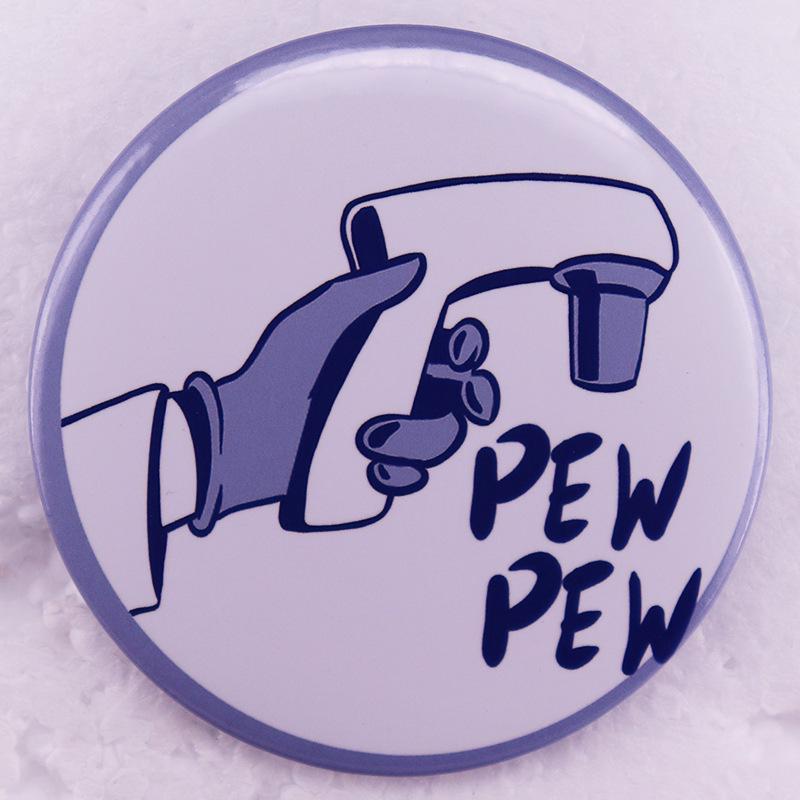 

Biology Pipette Pin Brooch
