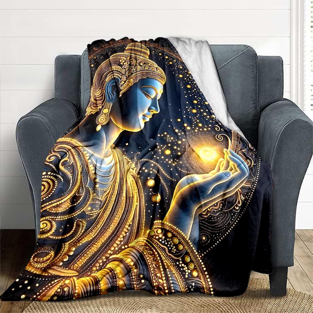 1 Stück Golden Era Decke Leichte Flanelldecke Überwurfdecke für Sofa, Bett, Reise, Camping, Wohnzimmer, Büro, Couch, Stuhl und Bett yy251015176