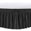 Bed Skirt Elastic Wrap Around Wrinkle Fade & Shrink Resistant Bed Skirt Bed Skirts for Adjustable Bed Easy Fit Dust Ruffle