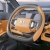 For Geely Galaxy Starship 7 EM-i 2025 Steering Wheel Cover All-season Anti-slip, Perforated Breathable Automobile Supplies