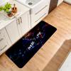 Kylian Mbappe Flannel Kitchen Mat Christmas Soft Area Rug Non Slip Floor Carpet Home Decoration