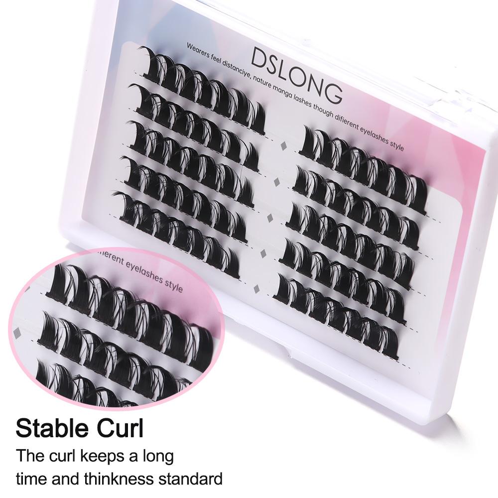 

Eyes Lolita Eyelashes Fairy False Eyelashes Little Devil Cluster Lashes Japanese Cosplay Lashes