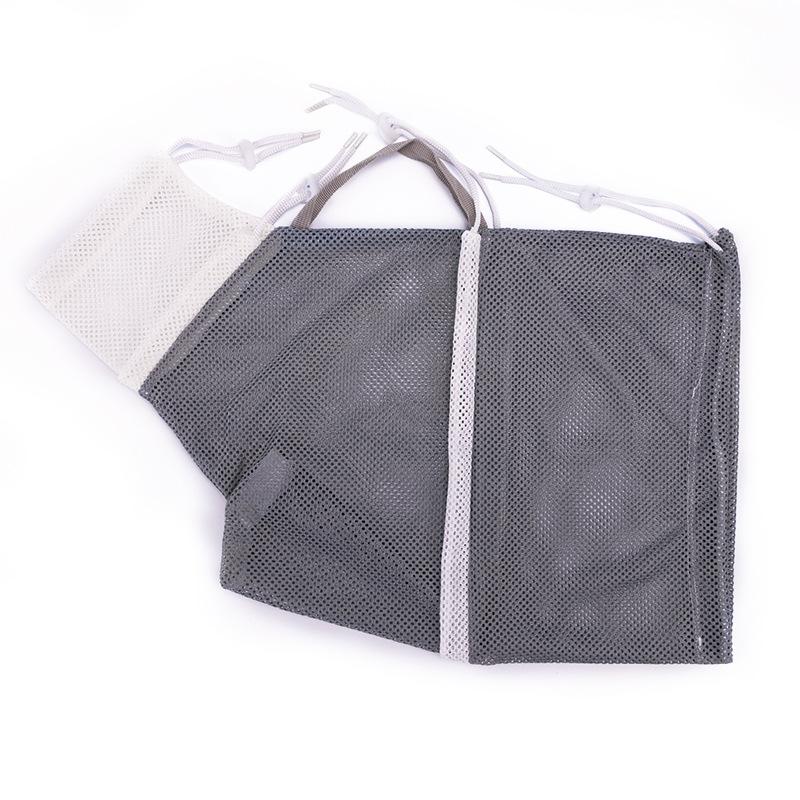 

Professional Breathable Mesh Cat Bathing Bag Anti Scratch Multi-purpose Cat Grooming Bag Adjustable Washing Pouch Pet Care белый