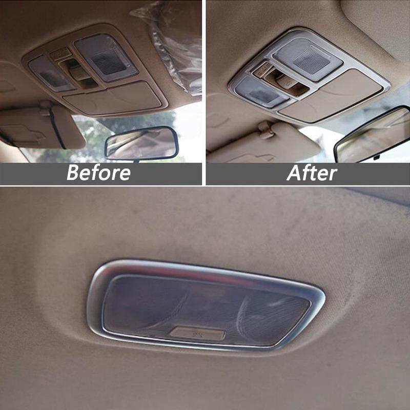 ABS/Steel Car Front Rear Reading Lights Cover For Hyundai IX35 2010 2011 2012 2013 2014 2015 2016 2017 Auto Interior Accessories