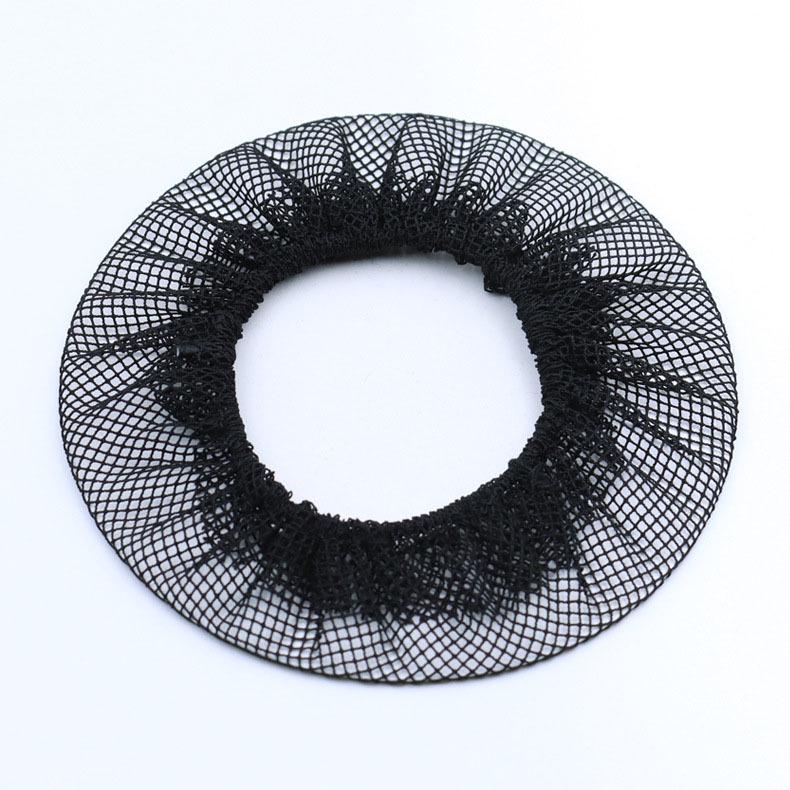 

Профессиональная невидимая сетка для пучка волос для танцоров, распорядителей и детей - надежный держатель для головного убора и пучка