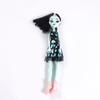3PCS/set Fasion Monster Dolls Draculaura/Clawdeen Wolf/ Frankie Stein / Black WYDOWNA Spider Moveable Body Girls Toys