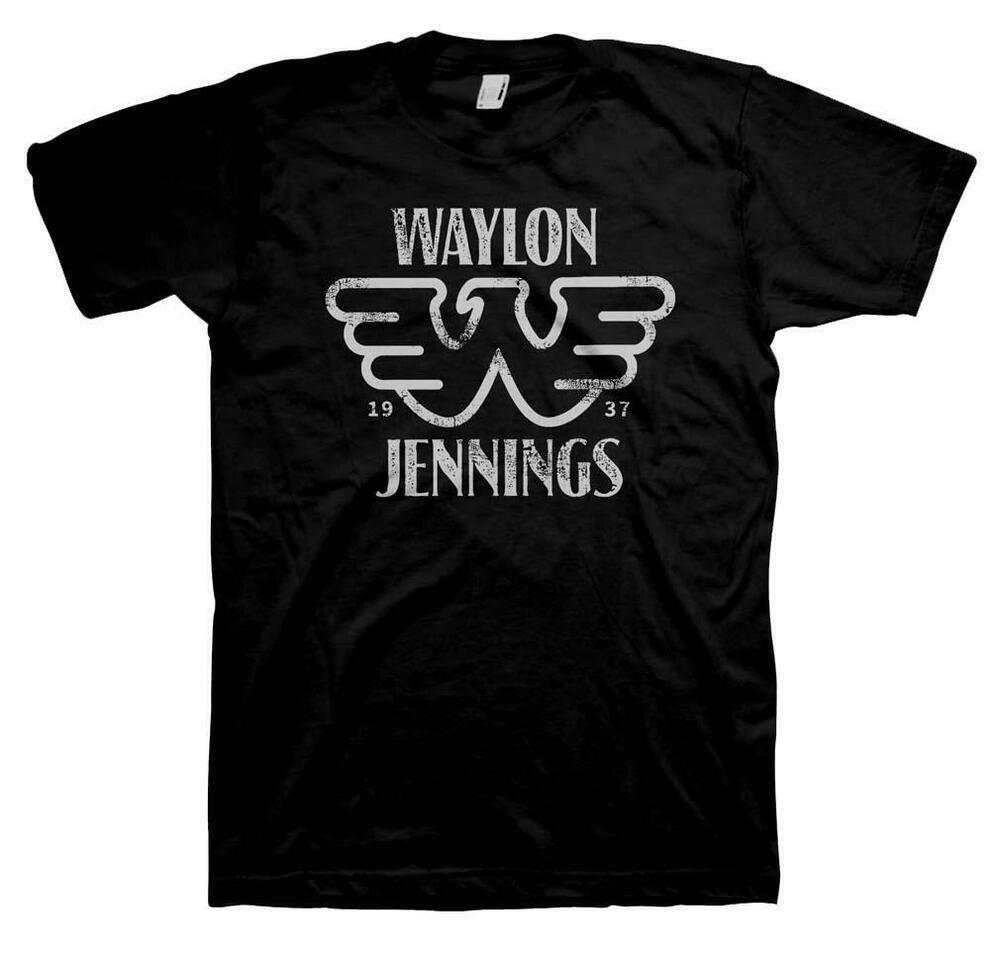 

Футболка унисекс с логотипом Waylon Jennings S