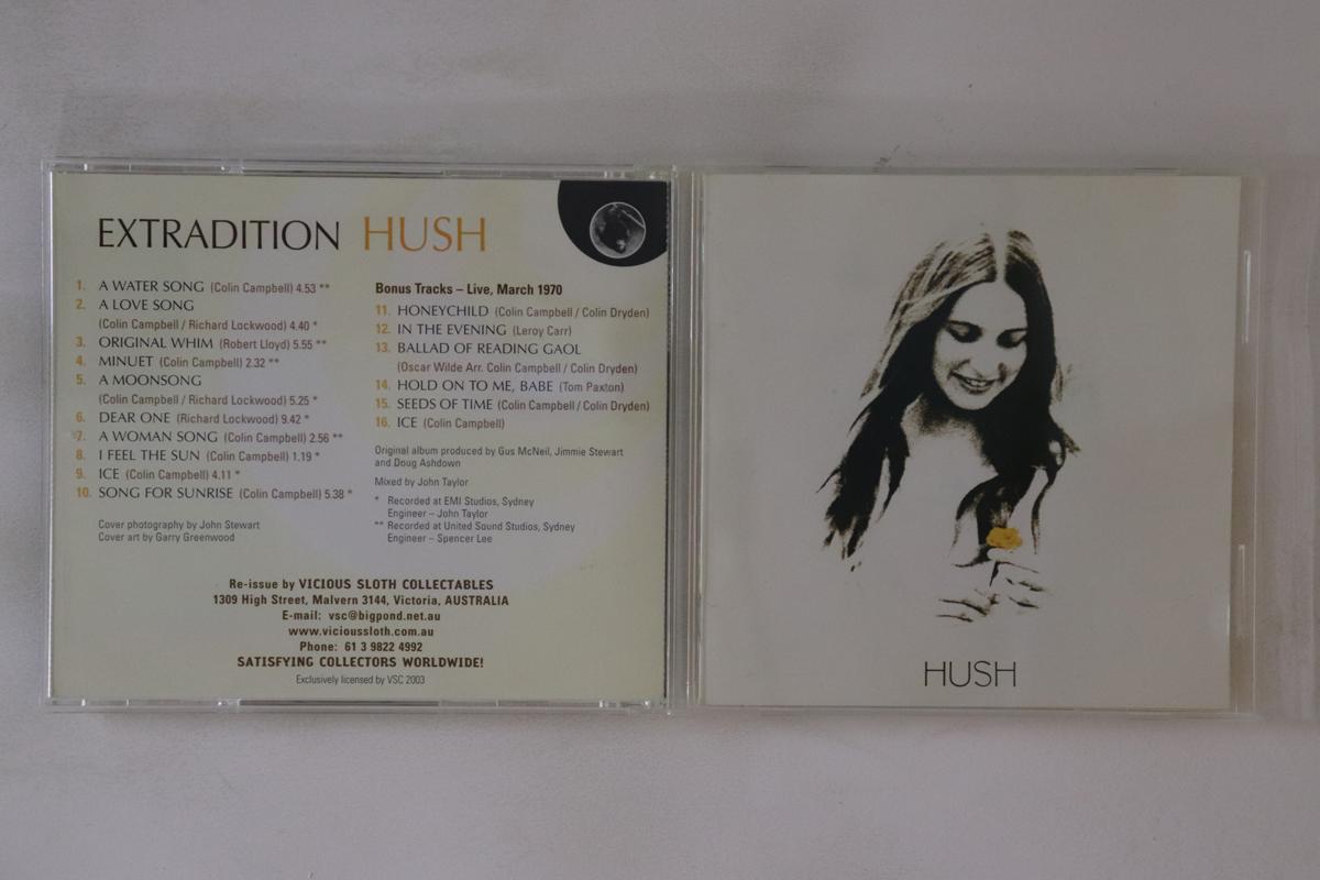 

CD EXTRADITION Hush VSC016 VICIOUS SLOTH 2003 Australia Obi Rock Used