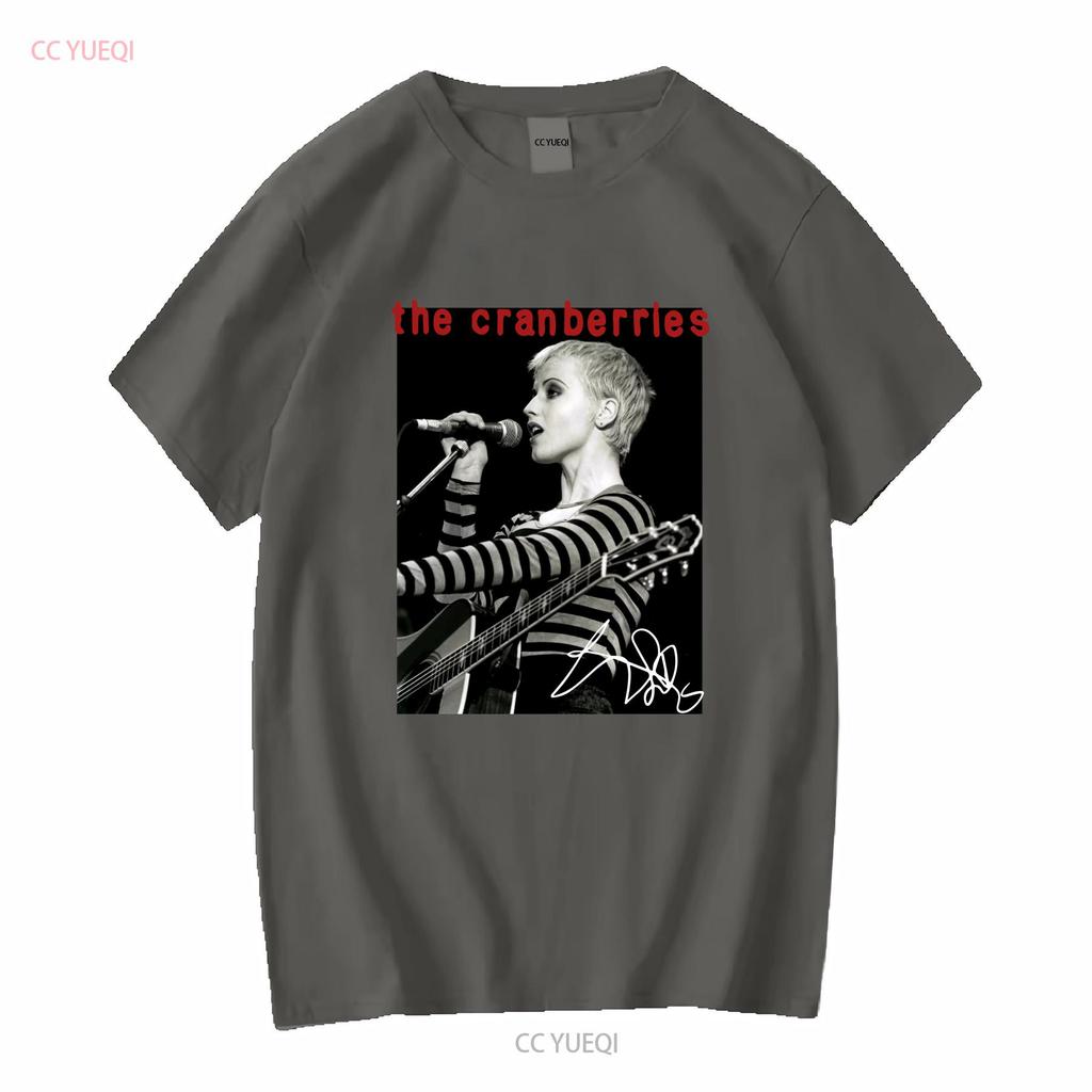 Gorąca Dolores O Riordan The Cranberries Bawełna Męska Wszystkie Rozmiary Koszulka 1N2837 z długim lub krótkim rękawem vintage Prana homme Oddychająca