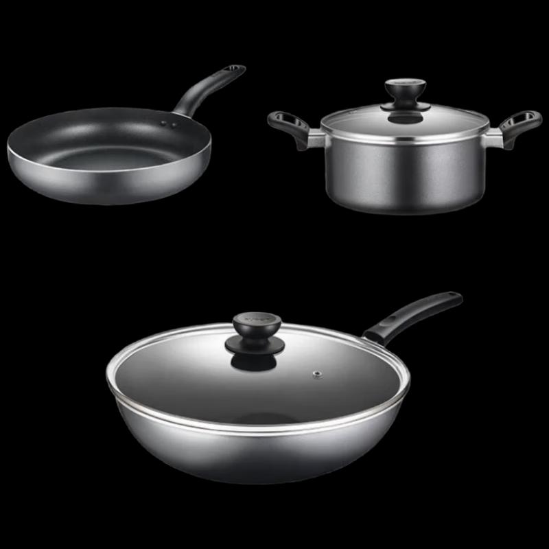 SUPOR Colorful Non-stick 3-Piece Cookware Set