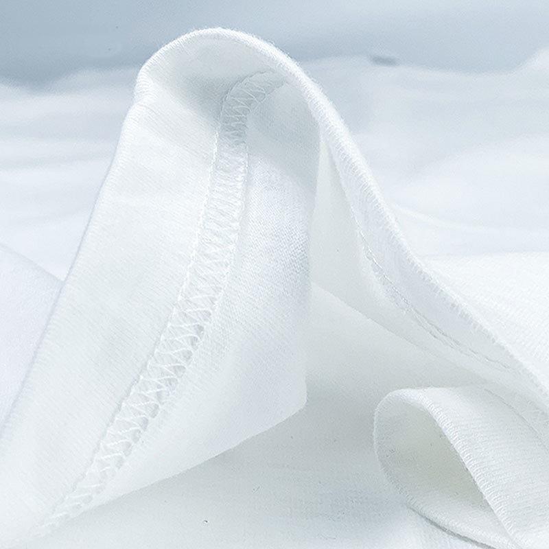 Hirsionsan Aesthetic Cartoon Printed T Shirt Women Summer Loose Casual Clothes Ladies Elegant Harajuku Graphic Tees Cotton Female Tops