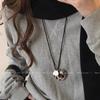 Ins Blogger Denim Love String Necklace New Fashion Trend Sweater Chain Niche Simple Neck Chain Women