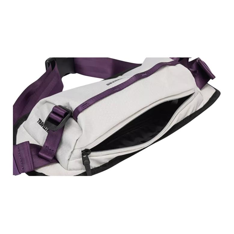 New Anta China National Geography, Collaboration Polyester Fanny Pack Men's Tone Gray 192526131-2