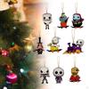 Halloween Decoration Pendant Party Ornaments for Indoor Garden Style A