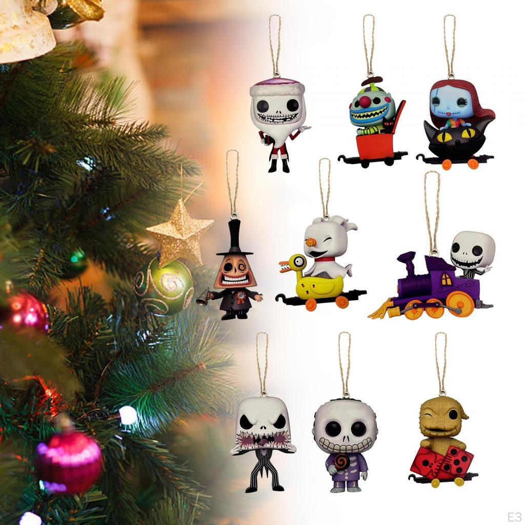 Halloween Decoration Pendant Party Ornaments for Indoor Garden Style A