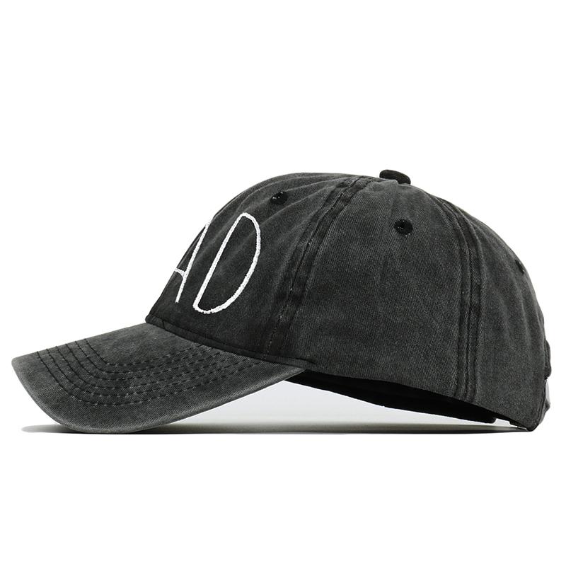 Novos Bonés de Beisebol Bordados DAD MOM Homens Mulheres Algodão Lavado Retrô Snapback Bonés de Pai Viseira para Esportes ao Ar Livre Chapéu de Sol Unissex