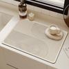 Antiskid Kitchen Absorbent Draining Mat Super Absorbent Draining Coffee Dish Drying Mat Quick Dry Bathroom Drain Pad-S/L
