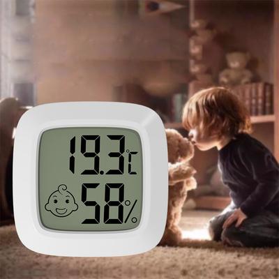 Mini LCD Digital Termometer Hygrometer Inomhus Rumstemperatur Och Fuktighetsmätare Sensor Mätare Hem Termometer