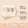 Judydoll - Three-Shades Concealer Palette - 2 Colors