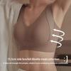 1PCS Women's Large Size Seamless Bras Full Cup Wireless Soft Sleepwear Female Solid Color Brassiere Push Up Sexy Lingerie