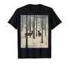 Nara Yoshida Kreativer Japanischer Rothirsch, Stadt, Japan, Wald, Schnee, Winter, Toshi, Druck, Kunst, Ukiyo-e, T-Shirt,