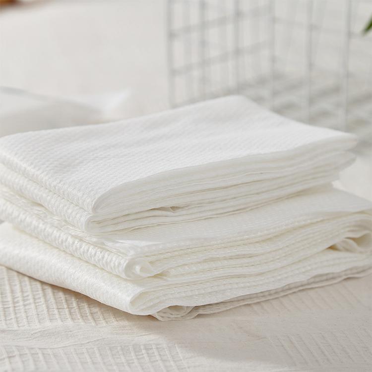 Disposable Bath Towel 1 Pc One Time Use Hotel Traveling Portable Natural Plant Cellulose Fiber Viscose Rayon Bubble Bath Towel 70*140cm&75gsm белый