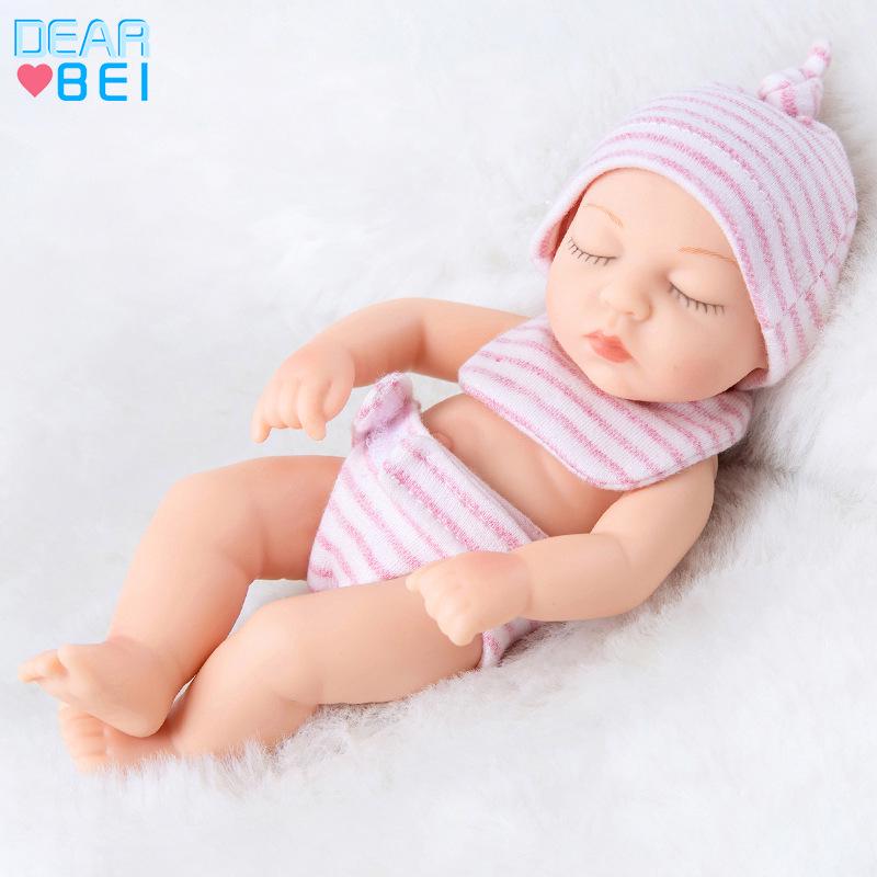 7-Inch Soft Vinyl Reborn Baby Doll Mini Figurine