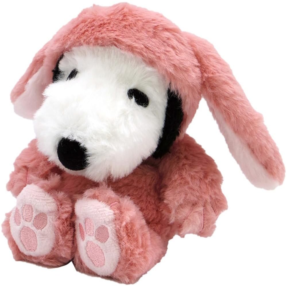 Nakajima Corporation Fuwakuta SN Lop Ear Bunny Plush Toy Pink 166883-22
